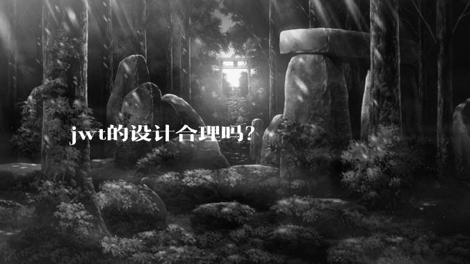 jwt的设计合理吗？